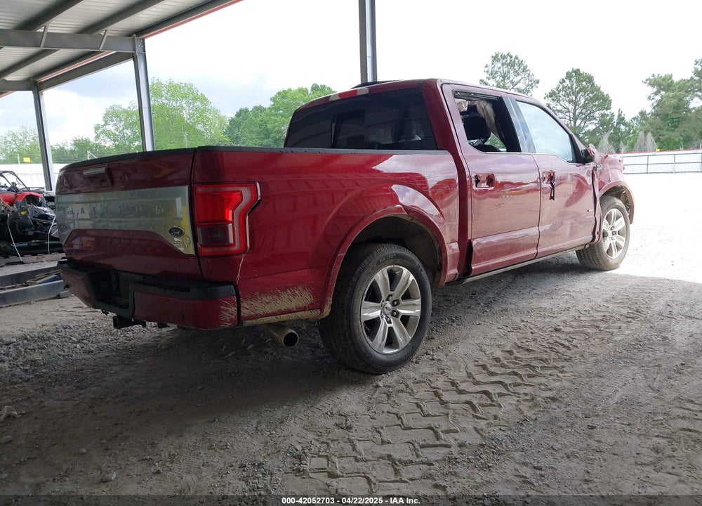 2016 FORD F-150 VIN: 1FTEW1CGXGFC38996