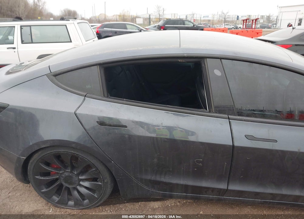 2022 TESLA MODEL 3 PERFORMANCE DUAL MOTOR ALL-WHEEL DRIVE VIN: 5YJ3E1EC1NF330567