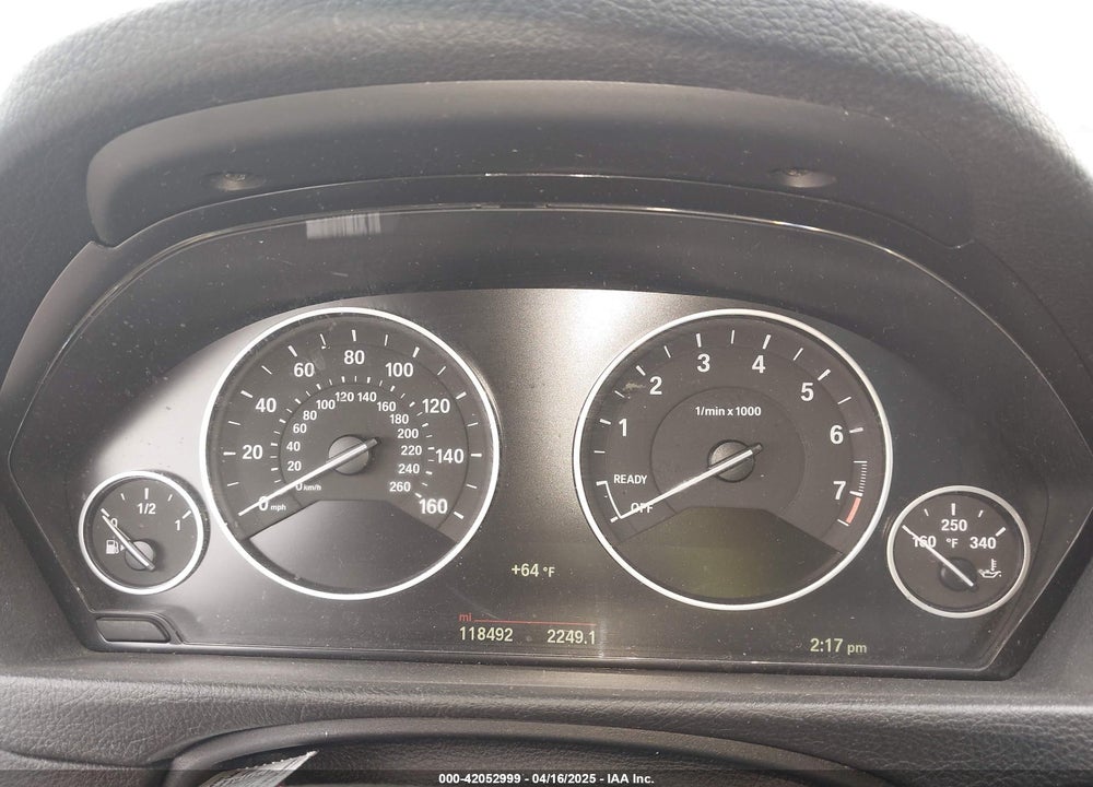2015 BMW 3 SERIES VIN: WBA3A5G54FNS82693