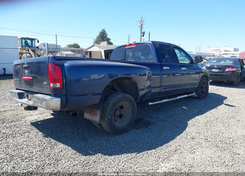2005 DODGE RAM 3500 SLT/LARAMIE VIN: 3D7MR48C65G835333