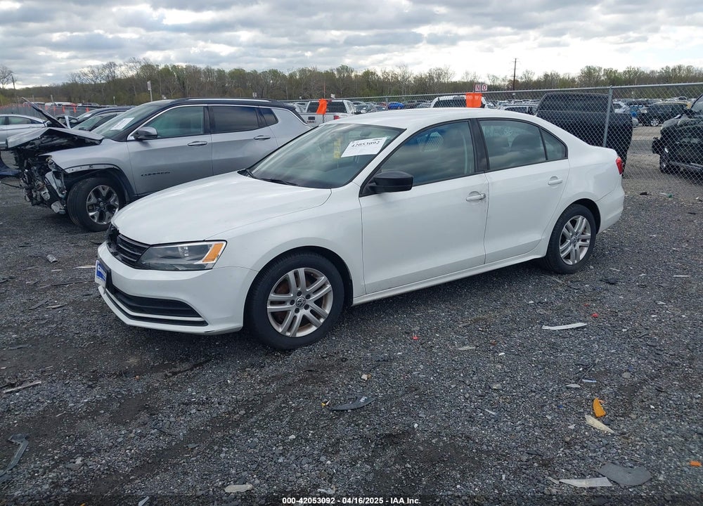 2015 VOLKSWAGEN JETTA VIN: 3VW2K7AJ8FM222629