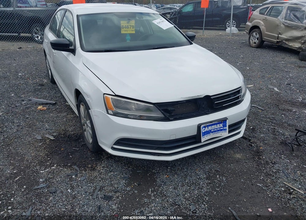 2015 VOLKSWAGEN JETTA VIN: 3VW2K7AJ8FM222629