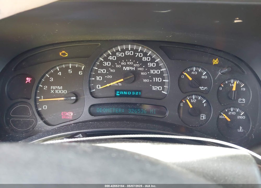 2005 CHEVROLET TAHOE Z71 VIN: 1GNEK13T35R196103