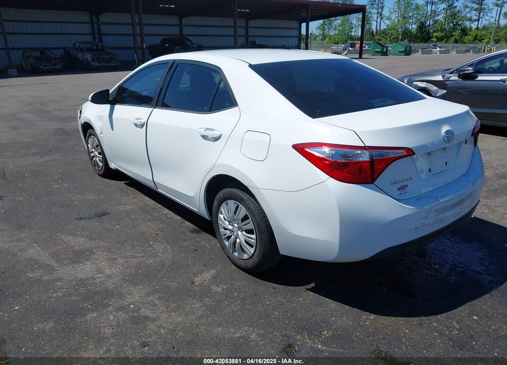 2016 TOYOTA COROLLA VIN: 5YFBURHE7GP454859