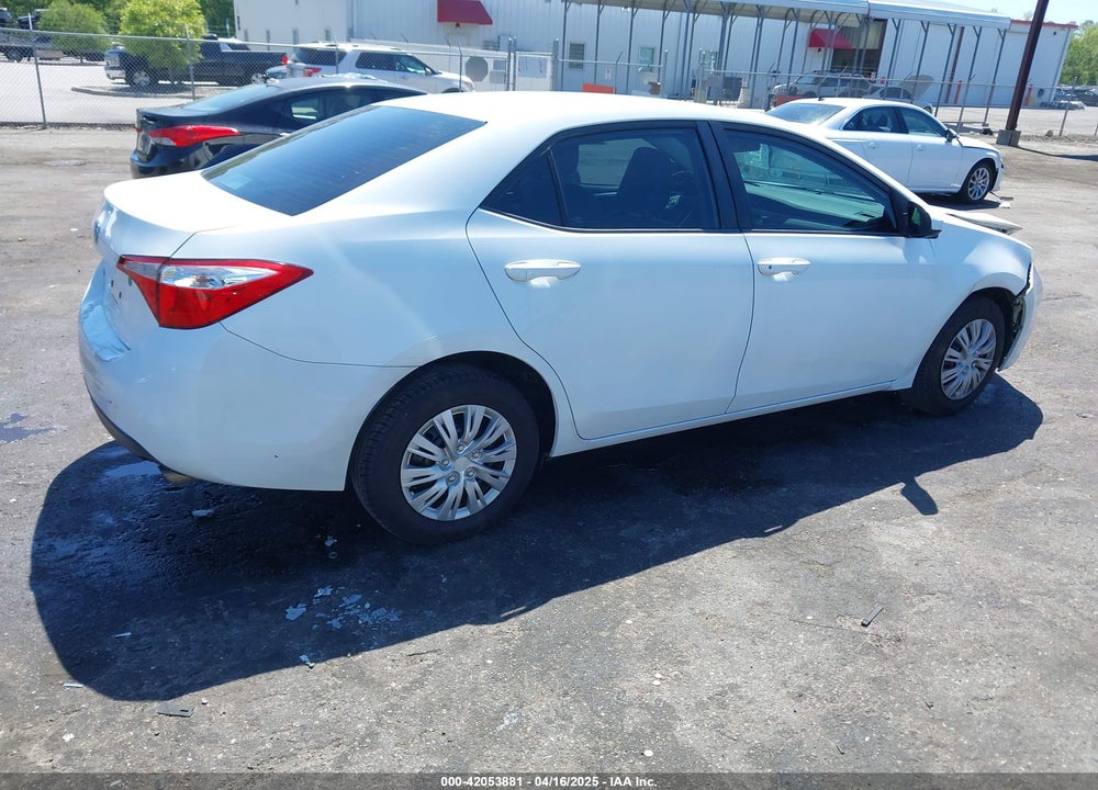 2016 TOYOTA COROLLA VIN: 5YFBURHE7GP454859