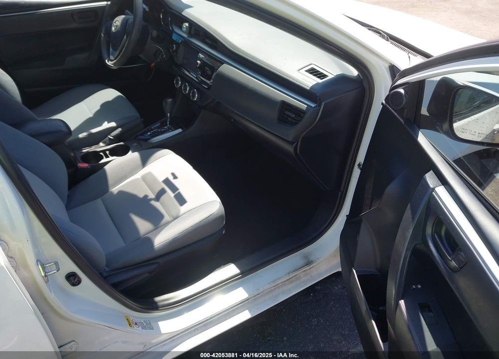 2016 TOYOTA COROLLA VIN: 5YFBURHE7GP454859