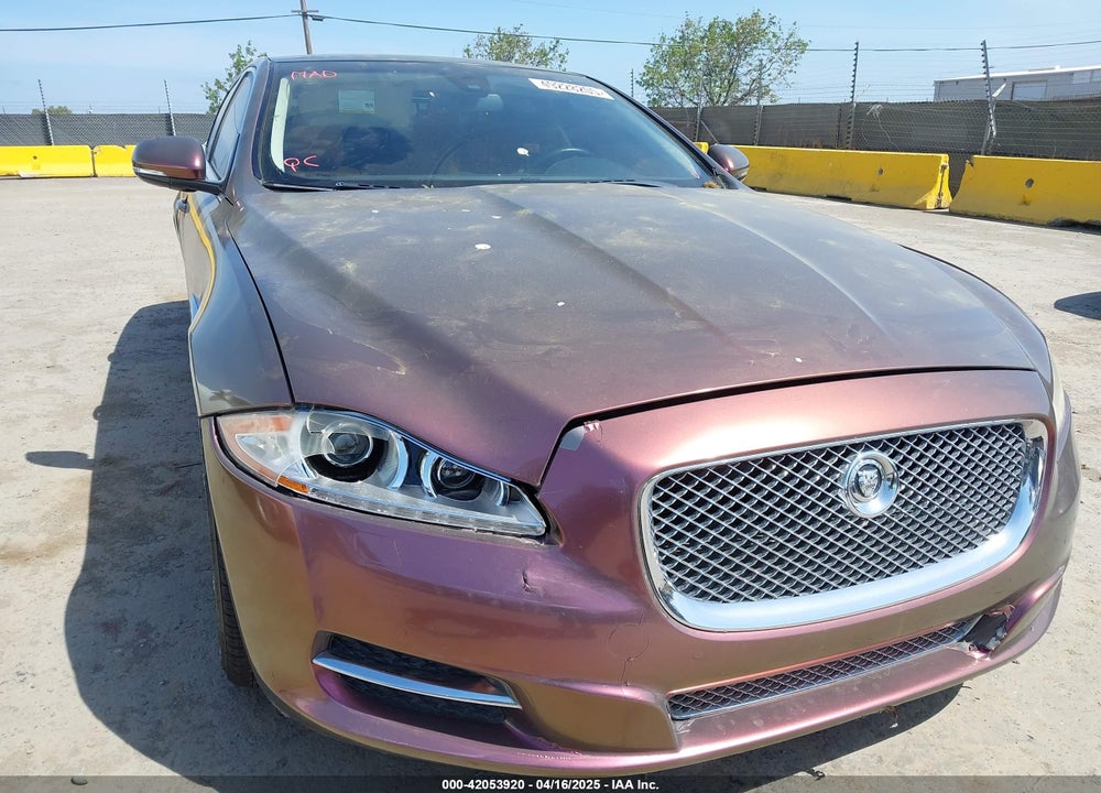 2011 JAGUAR XJ VIN: SAJWA1CBXBLV09848