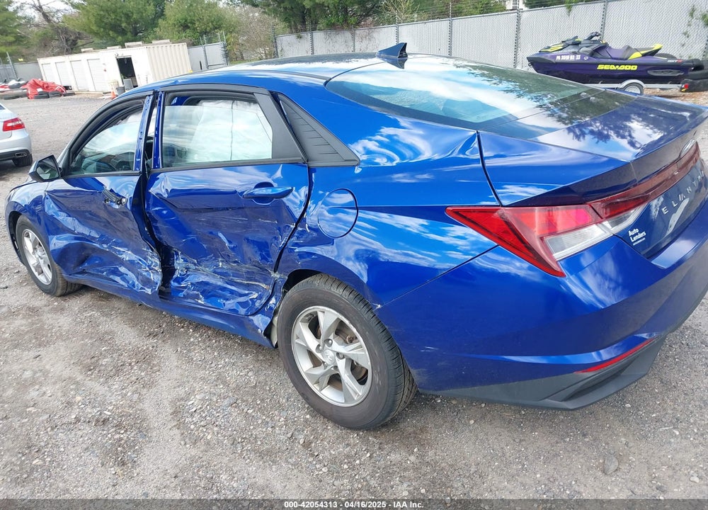 2021 HYUNDAI ELANTRA VIN: 5NPLL4AG6MH016493