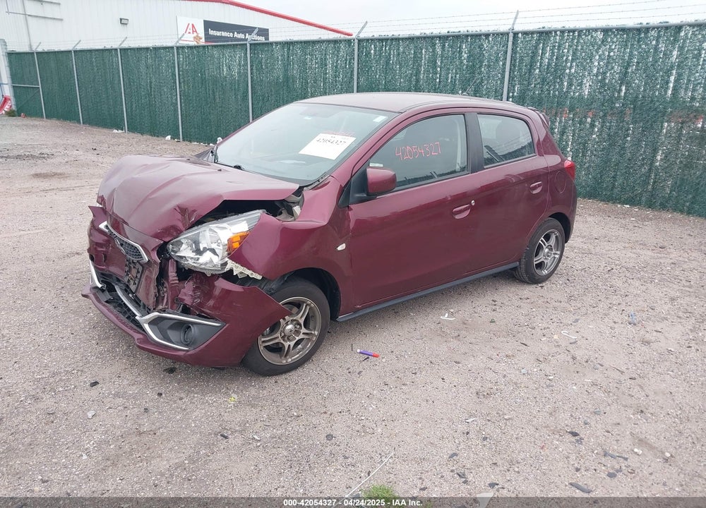 2019 MITSUBISHI MIRAGE VIN: ML32A3HJ1KH016591