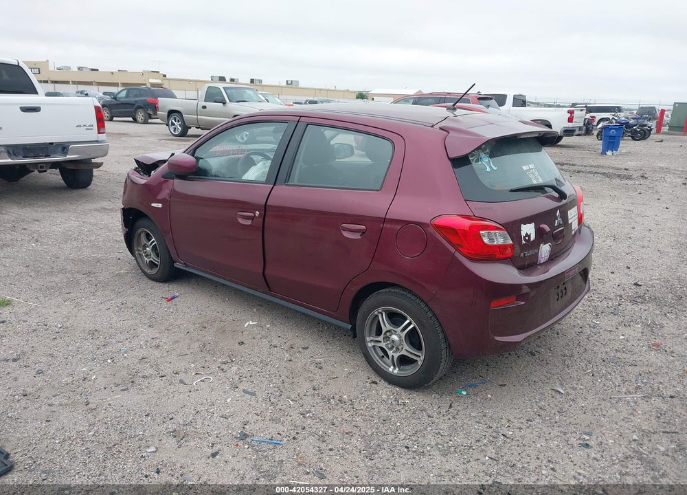 2019 MITSUBISHI MIRAGE VIN: ML32A3HJ1KH016591