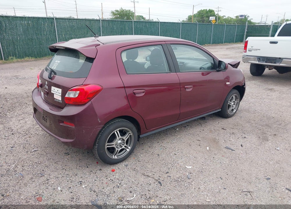 2019 MITSUBISHI MIRAGE VIN: ML32A3HJ1KH016591