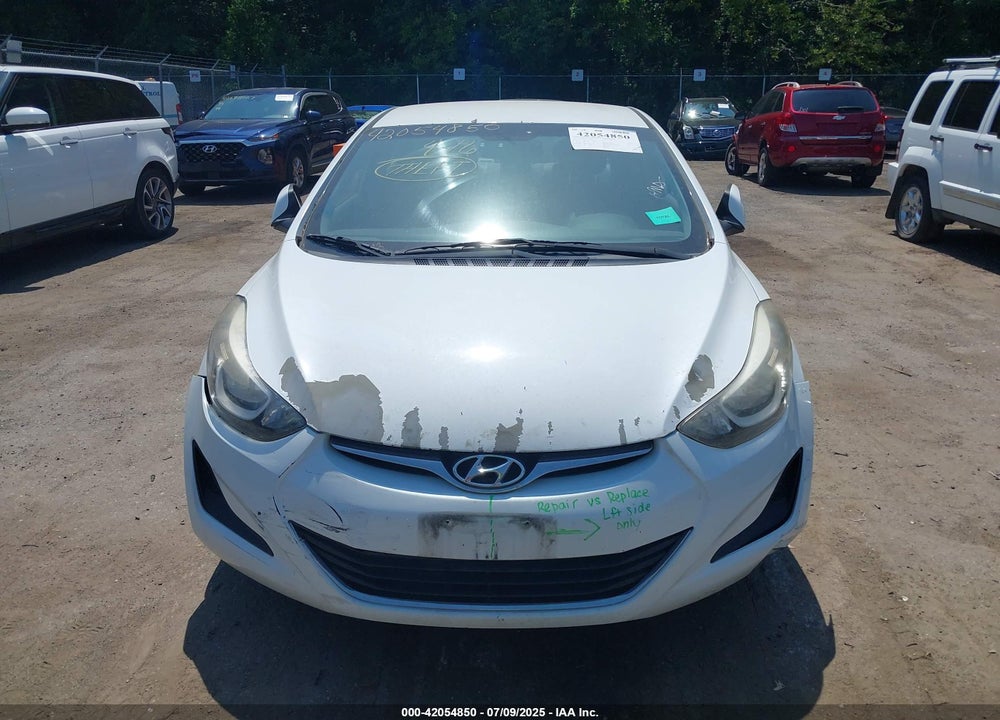 2016 HYUNDAI ELANTRA SE VIN: 5NPDH4AE1GH766313