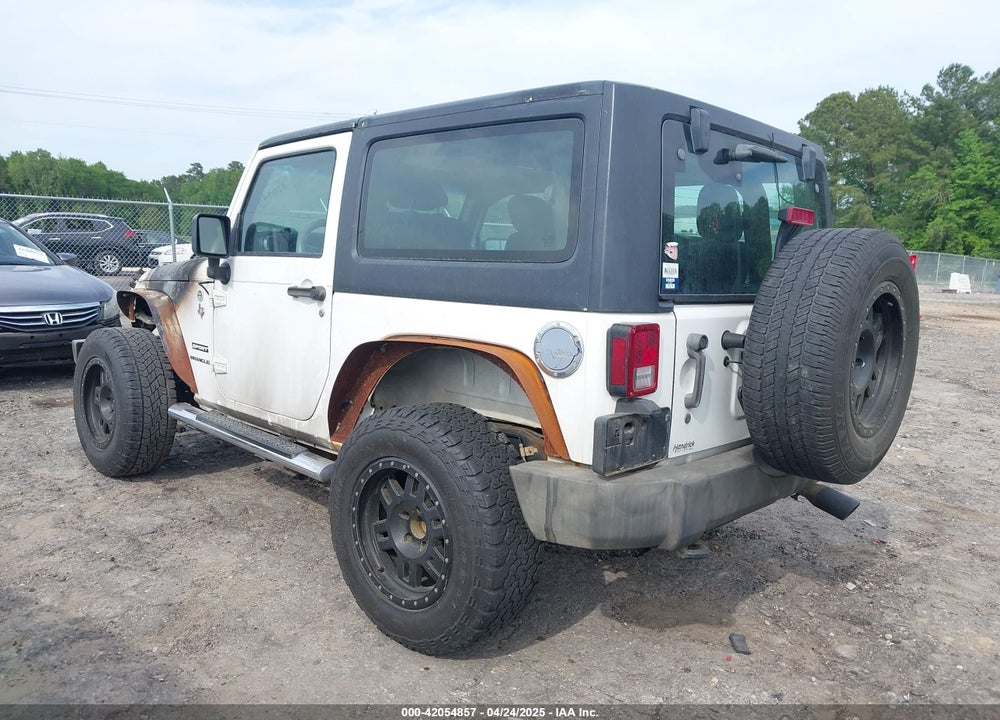 2012 JEEP WRANGLER SPORT VIN: 1C4AJWAG4CL214606