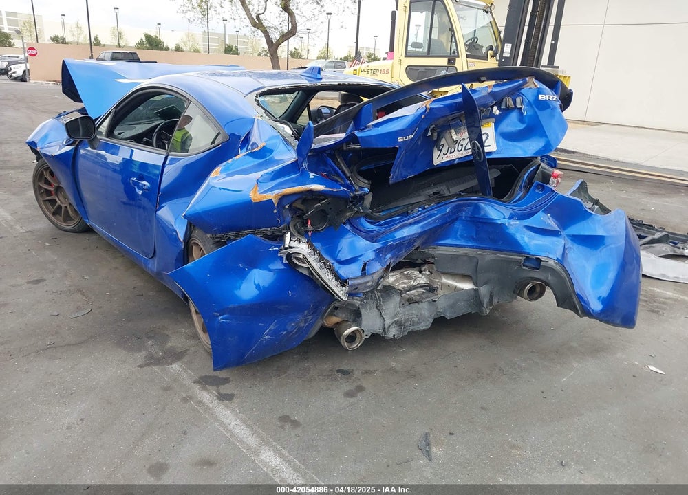2019 SUBARU BRZ LIMITED VIN: JF1ZCAC16K9601779
