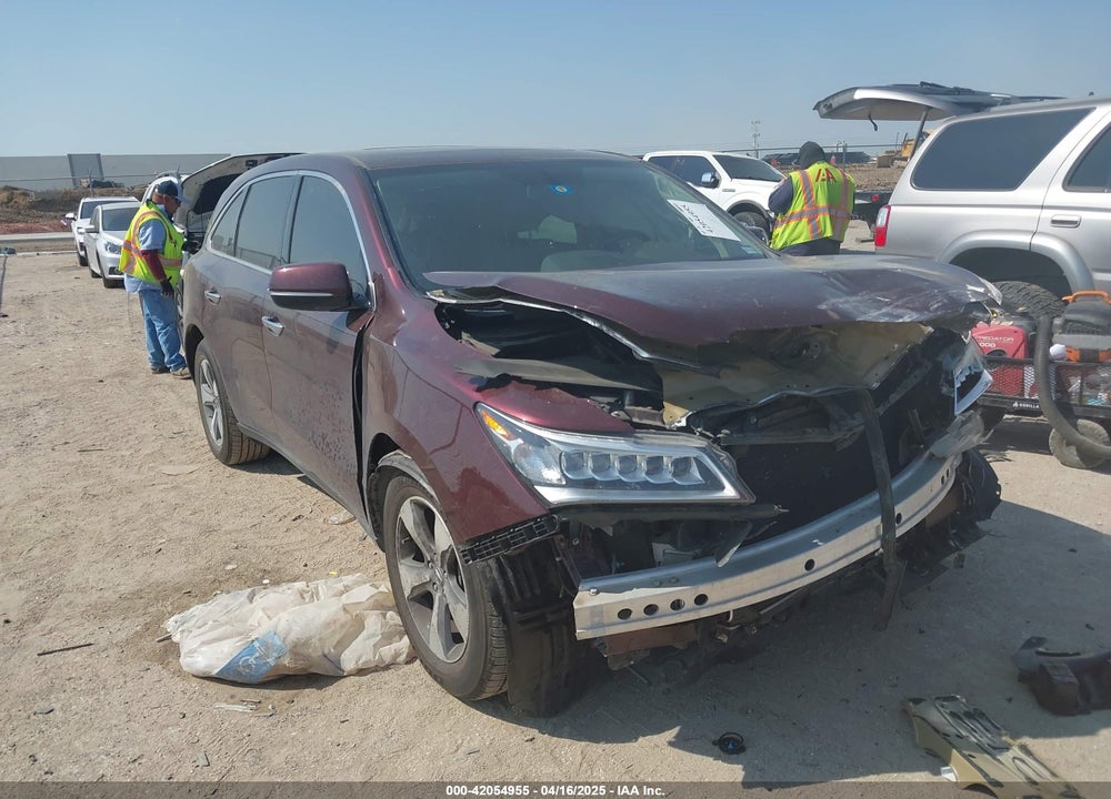 2015 ACURA MDX VIN: 5FRYD3H24FB014250