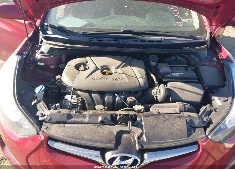 2016 HYUNDAI ELANTRA VIN: 5NPDH4AE9GH794165