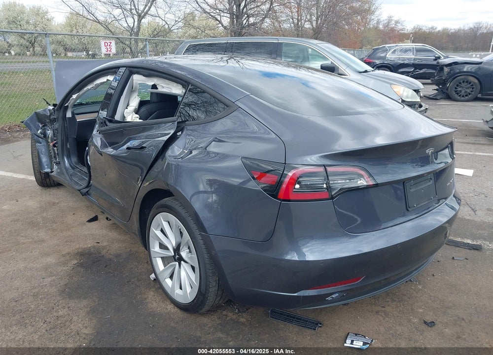 2021 TESLA MODEL 3 VIN: 5YJ3E1EBXMF975045