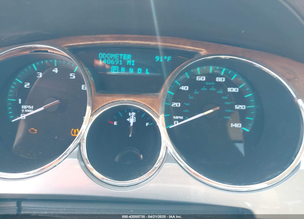 2012 BUICK ENCLAVE VIN: 5GAKRDED3CJ416805