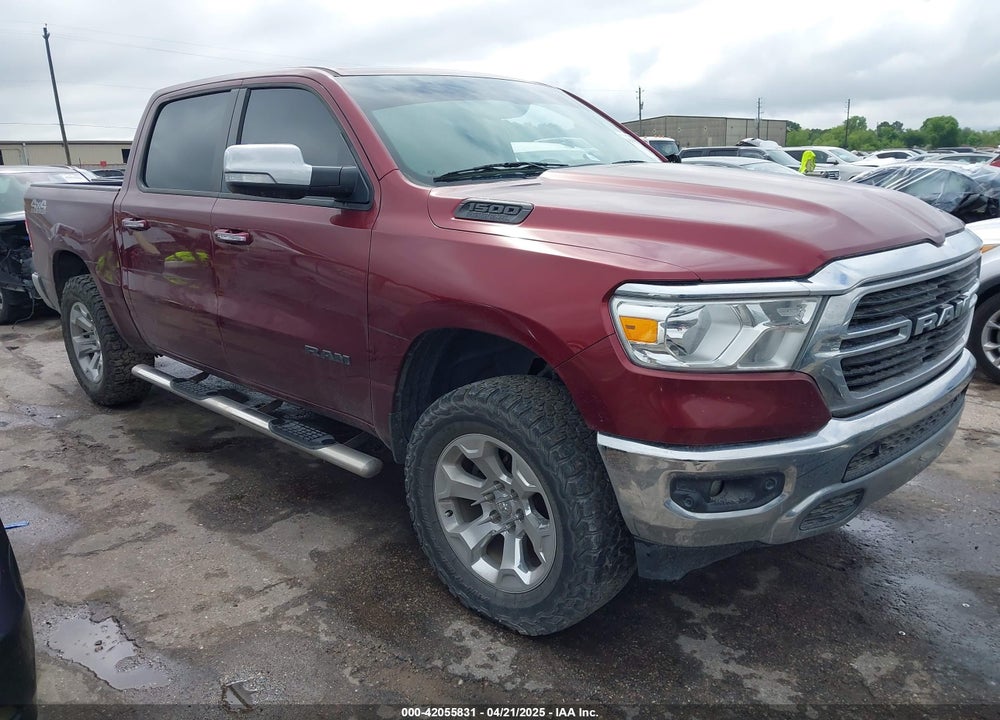 2019 RAM 1500 BIG HORN/LONE STAR 4X4 5'7 BOX VIN: 1C6SRFFT1KN763113