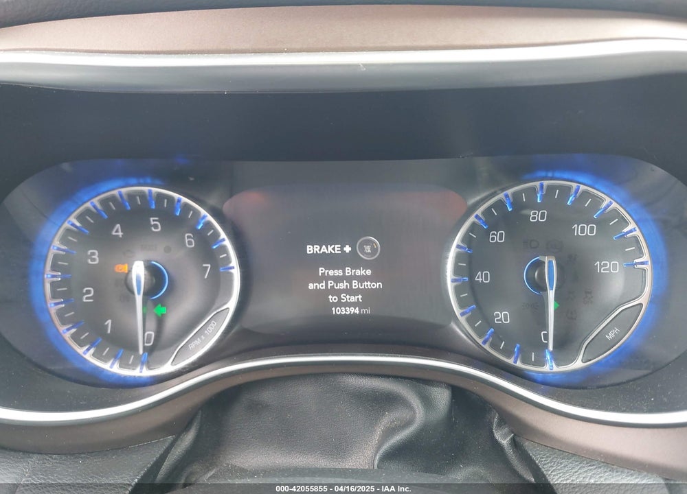 2017 CHRYSLER PACIFICA TOURING L PLUS VIN: 2C4RC1EG8HR570422