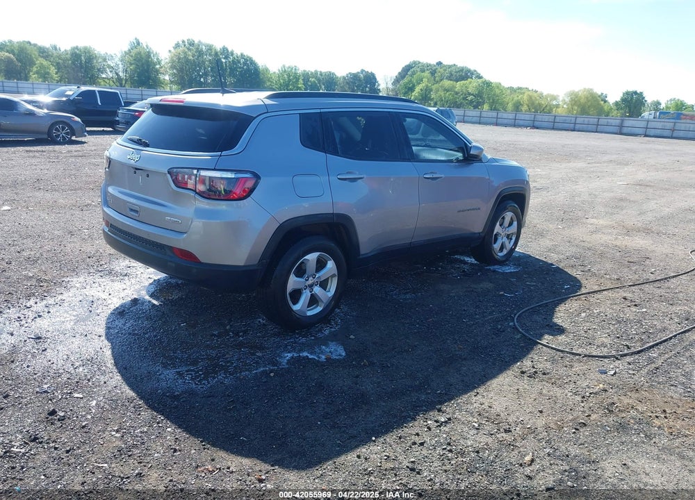 2018 JEEP COMPASS LATITUDE 4X4 VIN: 3C4NJDBB2JT331854