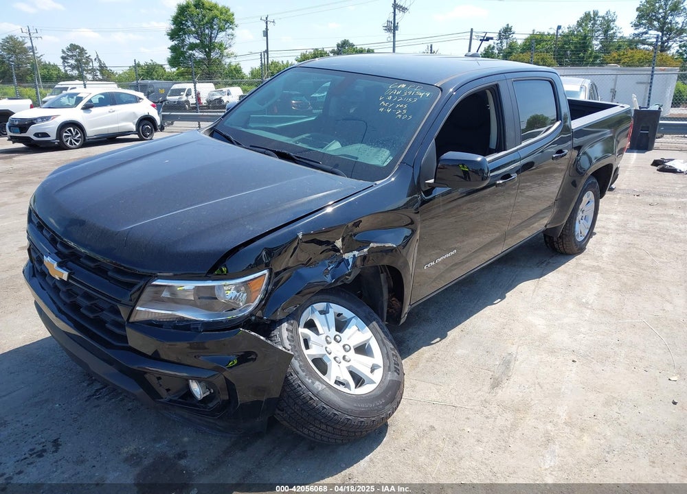 2021 CHEVROLET COLORADO VIN: 1GCGSCEN1M1221153