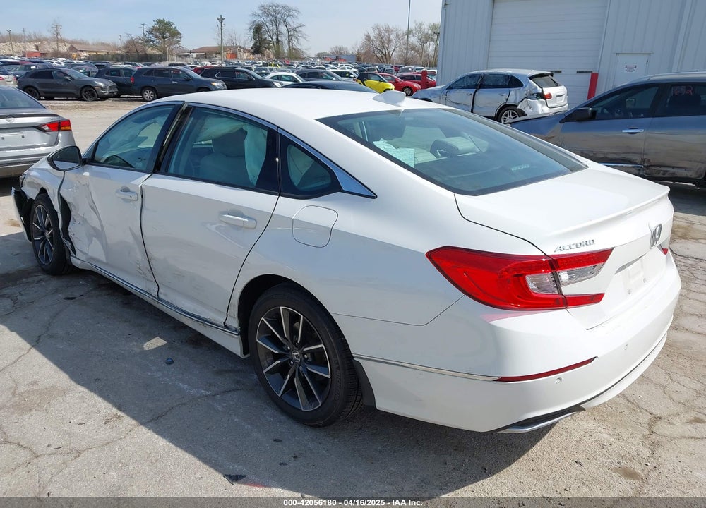 2021 HONDA ACCORD EX-L VIN: 1HGCV1F5XMA088452