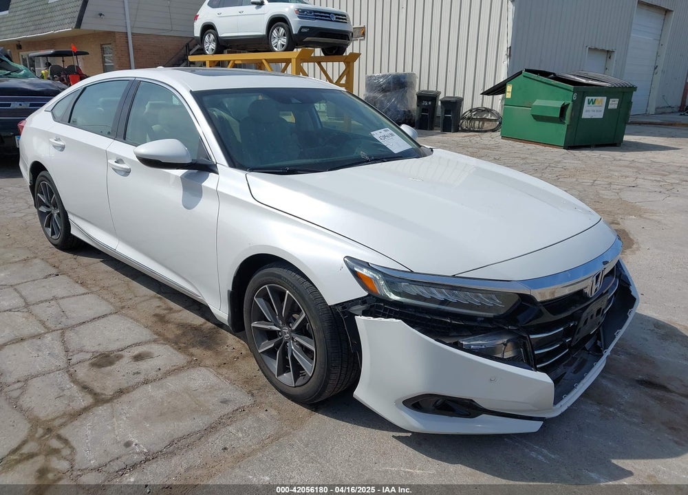 2021 HONDA ACCORD EX-L VIN: 1HGCV1F5XMA088452