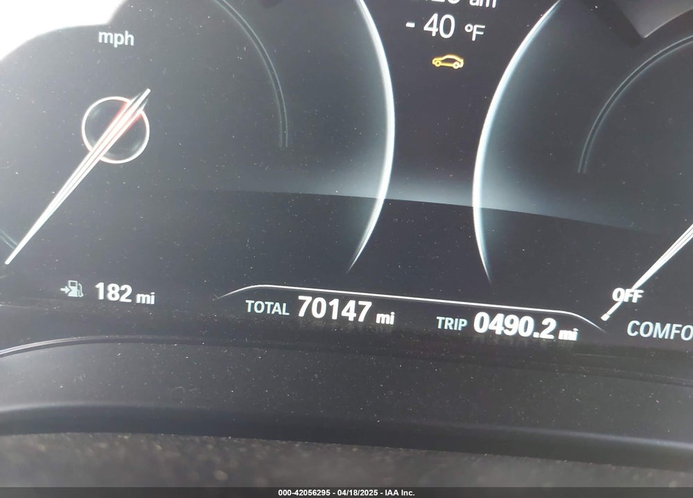 2017 BMW 540 VIN: WBAJE7C33HG886898