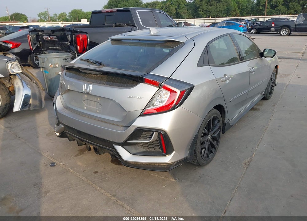 2021 HONDA CIVIC SPORT VIN: SHHFK7G43MU207994