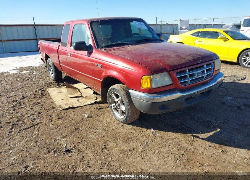 2001 FORD RANGER EDGE/XL/XLT VIN: 1FTYR14V21PB04597