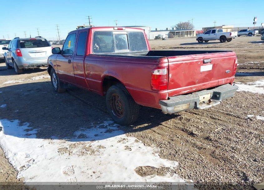 2001 FORD RANGER EDGE/XL/XLT VIN: 1FTYR14V21PB04597