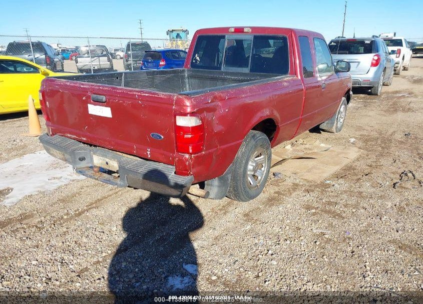 2001 FORD RANGER EDGE/XL/XLT VIN: 1FTYR14V21PB04597