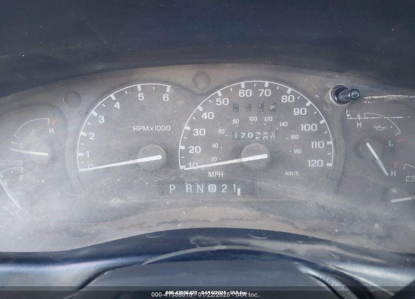 2001 FORD RANGER EDGE/XL/XLT VIN: 1FTYR14V21PB04597