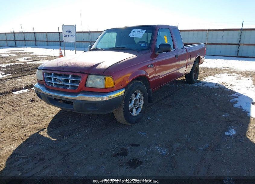 2001 FORD RANGER EDGE/XL/XLT VIN: 1FTYR14V21PB04597