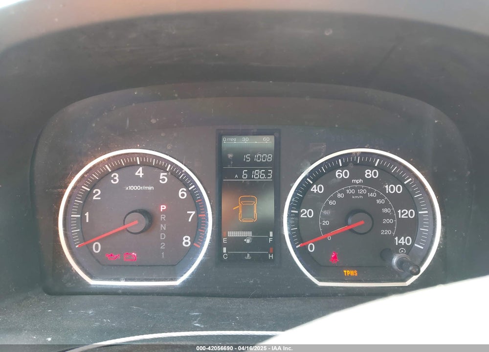 2008 HONDA CR-V VIN: JHLRE48358C047956