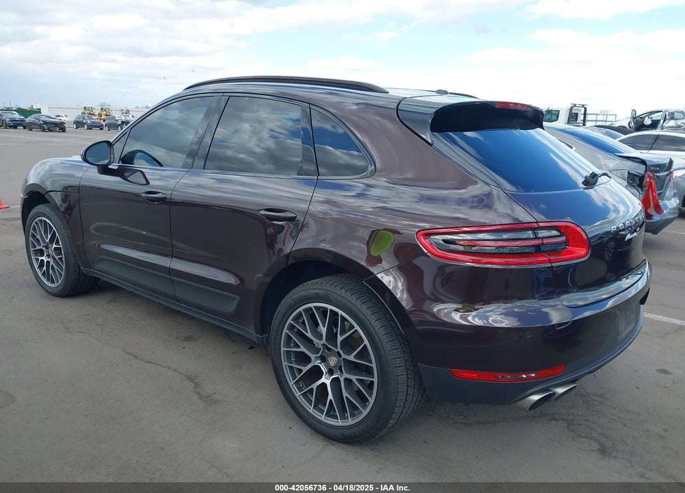 2015 PORSCHE MACAN S VIN: WP1AB2A55FLB73006