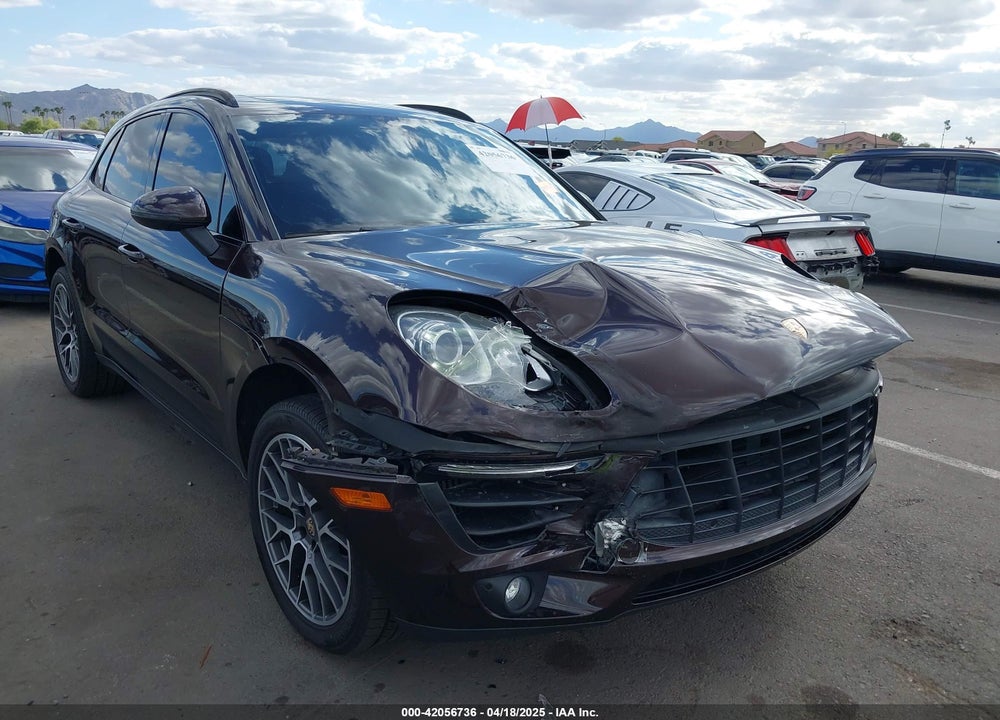 2015 PORSCHE MACAN S VIN: WP1AB2A55FLB73006