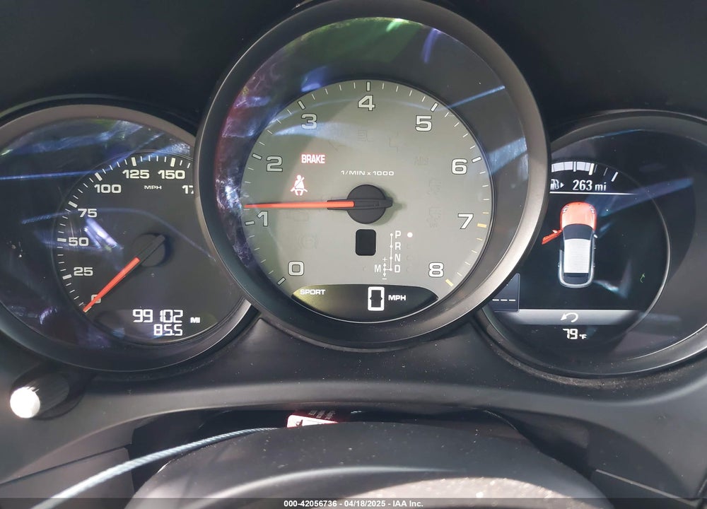 2015 PORSCHE MACAN S VIN: WP1AB2A55FLB73006