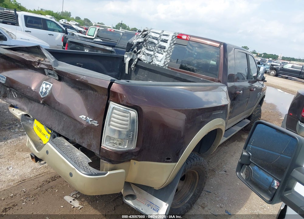 2015 RAM 3500 LONGHORN VIN: 3C63RRNL3FG678554