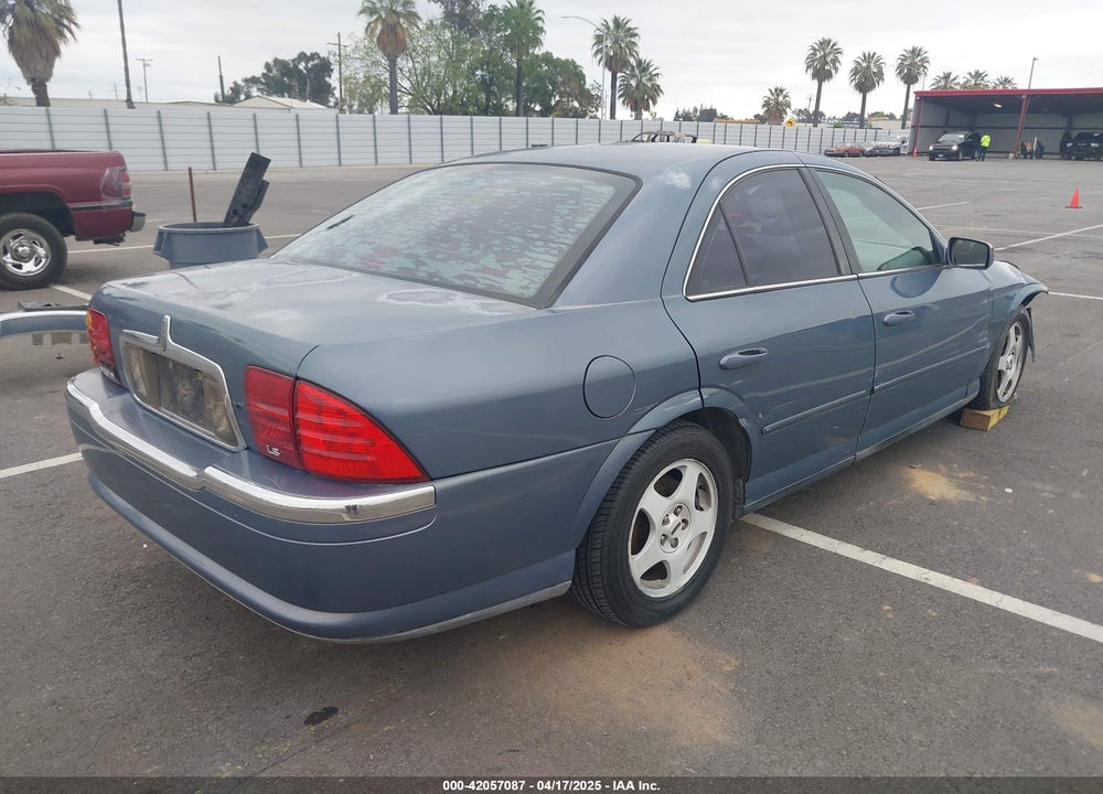 2000 LINCOLN LS V8 AUTO VIN: 1LNHM87A4YY877524