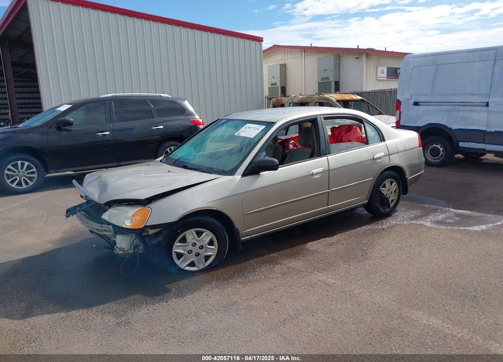 2003 HONDA CIVIC VIN: 2HGES16563H564486