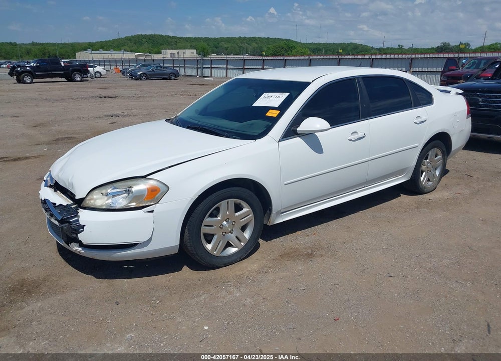2013 CHEVROLET IMPALA LT VIN: 2G1WB5E34D1144027