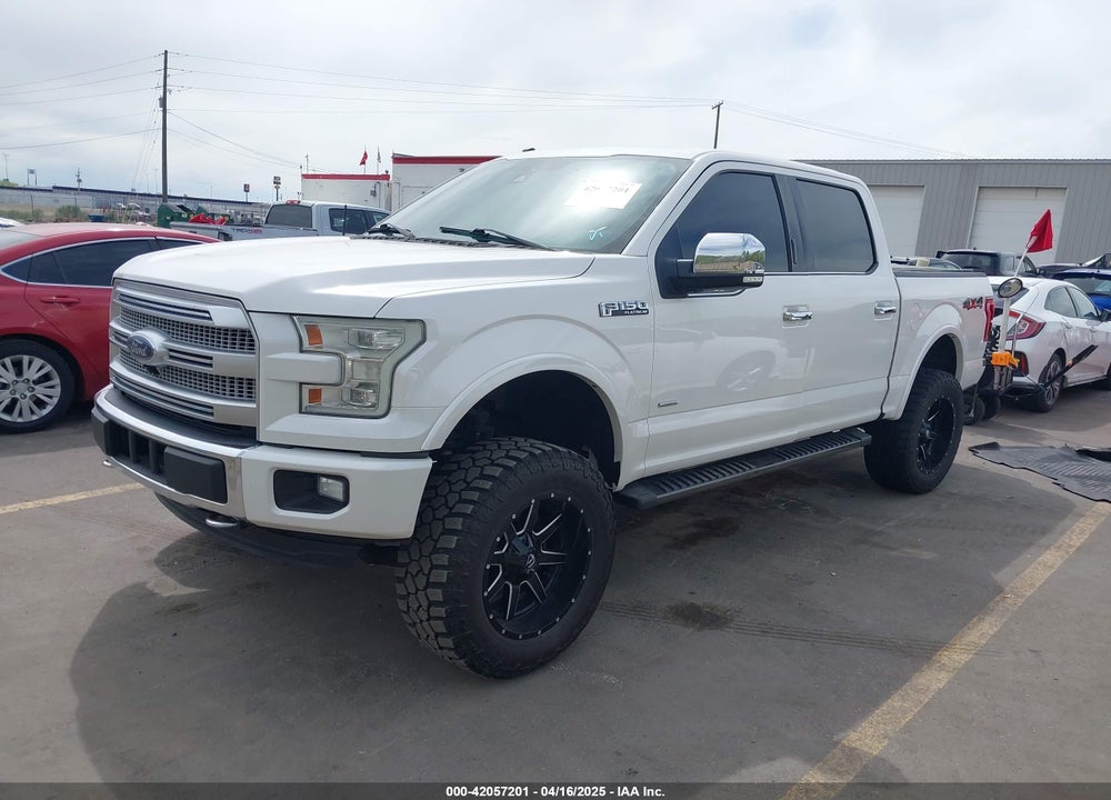 2016 FORD F-150 PLATINUM VIN: 1FTEW1EG3GFA36692