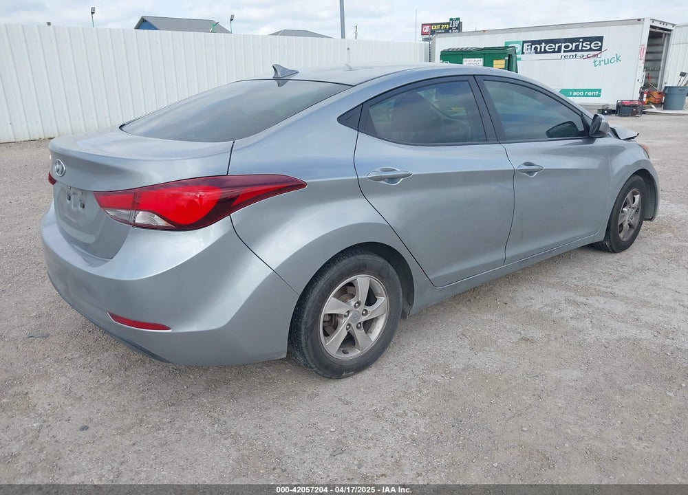 2015 HYUNDAI ELANTRA SE VIN: KMHDH4AE6FU310954