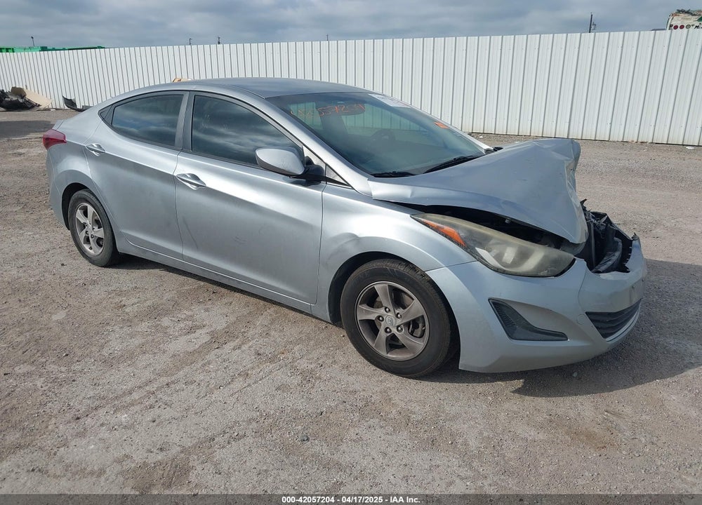 2015 HYUNDAI ELANTRA SE VIN: KMHDH4AE6FU310954