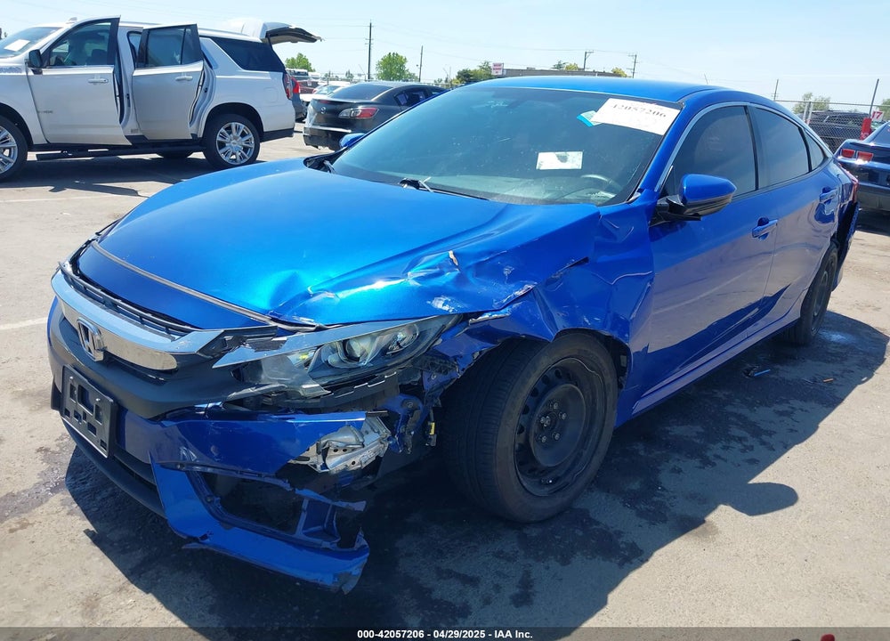 2018 HONDA CIVIC VIN: 2HGFC2F52JH501499