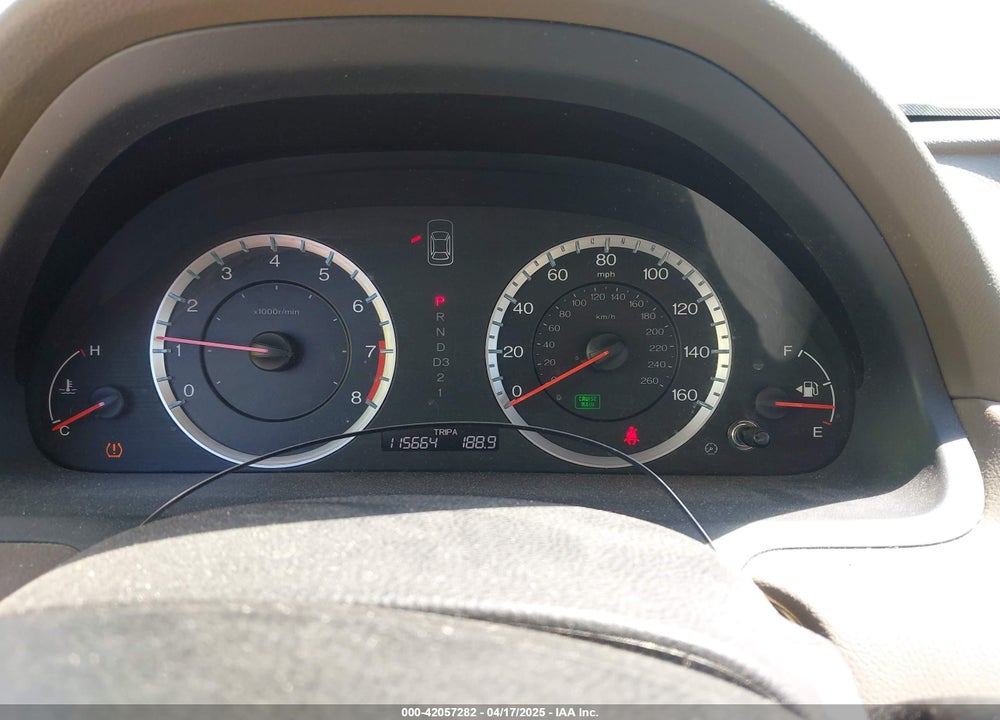 2010 HONDA ACCORD VIN: 1HGCP2F45AA135566