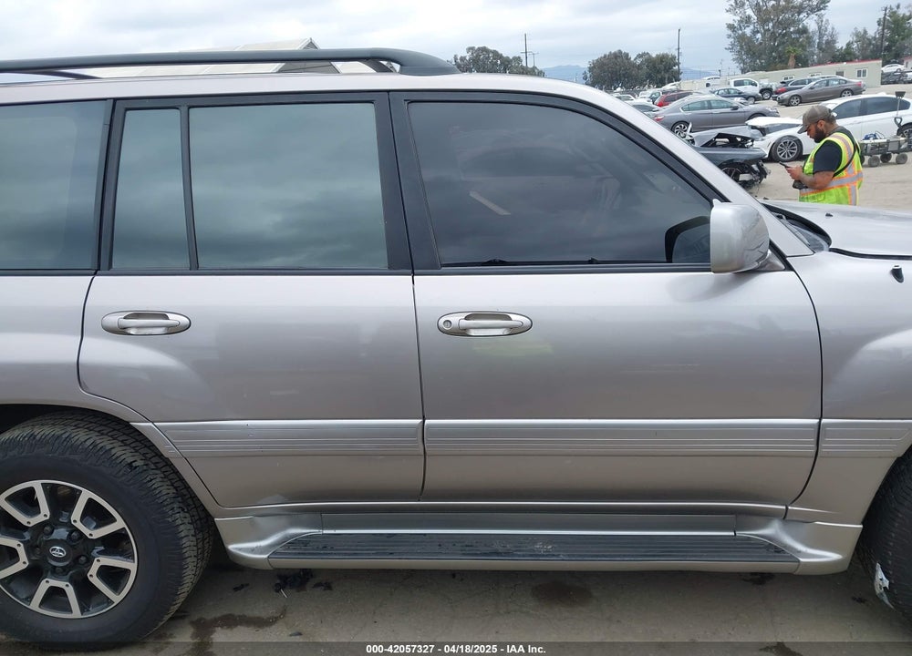 2001 TOYOTA LAND CRUISER VIN: JTEHT05J712000848