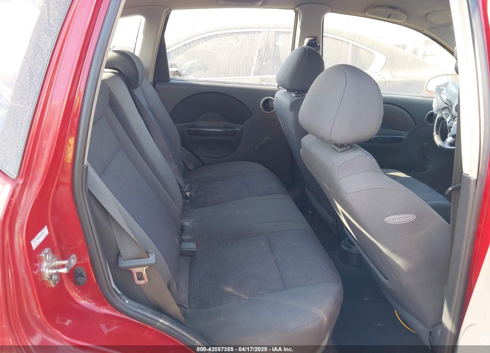 2008 CHEVROLET AVEO 5 SPECIAL VALUE VIN: KL1TD66638B258827
